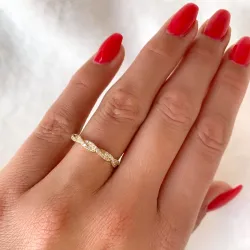 Diamant Ring in 14 Karat Gold 0,25 ct