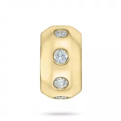 Diamant Anhänger in 14 karat Gold 0,252 ct