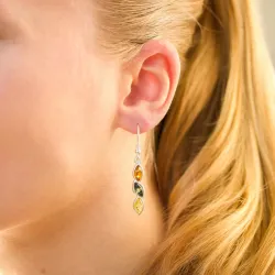 Bernstein Ohrringe in Silber