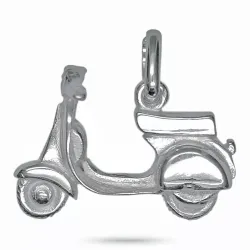 Scooter Anhänger aus Silber