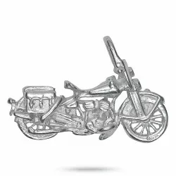 Motorrad Anhänger aus Silber
