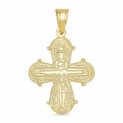 18 x 30 mm Dagmarkreuz aus 8 Karat Gold - Amoré