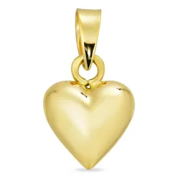 8,5 x 10 mm Herz Anhänger aus 8 Karat Gold - Amoré