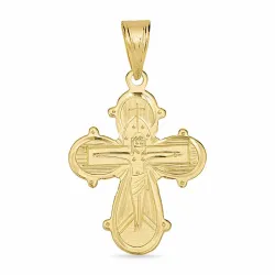 17 x 23 mm Dagmarkreuz aus 8 Karat Gold - Amoré