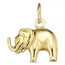 Elefant Anhänger aus 8 Karat Gold