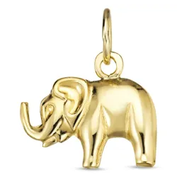 Elefant Anhänger aus 8 Karat Gold - Gold Collection