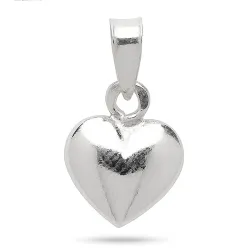 9 x 11 mm Herz Anhänger aus Silber - Amoré