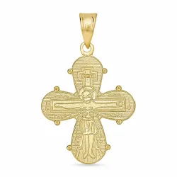 18 x 30 mm Dagmarkreuz aus 14 Karat Gold - Amoré