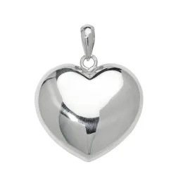 25 x 26 mm Herz Anhänger aus Silber - Amoré