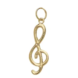Knoten Anhänger aus 8 Karat Gold