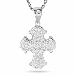Dagmarkreuz Halskette aus Silber und Anhänger aus Silber - Amoré