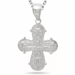Dagmarkreuz Halskette aus Silber und Anhänger aus Silber - Amoré