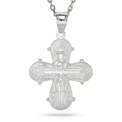 Dagmarkreuz Halskette aus Silber und Anhänger aus Silber - Amoré