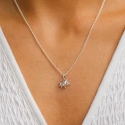 Elefant Halskette aus Silber und Anhänger aus Silber - Little Ones