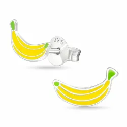 banan gelbe Ohrringe in Silber - Little Ones