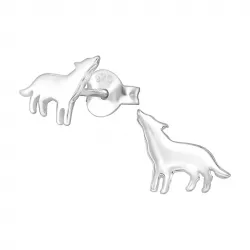 Hunde Kinderohrringe in Silber