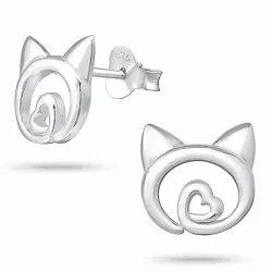 Katzen Ohrringe in Silber - Little Ones