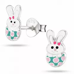 Kaninchen Ohrringe in Silber