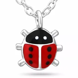 Marienkäfer Halskette mit Anhänger aus Silber - Little Ones