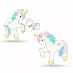Einhorn Ohrstecker in Silber - Little Ones