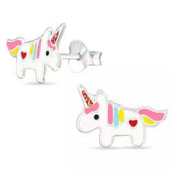 Einhorn Ohrstecker in Silber - Little Ones