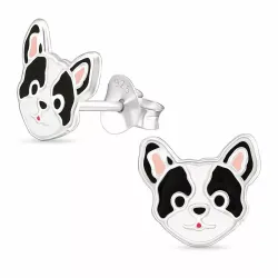 Hunde Ohrstecker in Silber - Little Ones