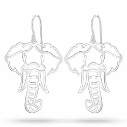 lange Elefant Ohrringe in Silber - Little Ones