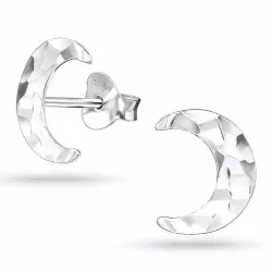 Mond Ohrstecker in Silber - Little Ones