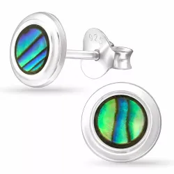 6 mm runder Ohrstecker in Silber - Little Ones