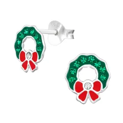 Geschenk Bergkristall Ohrstecker in Silber - Little Ones