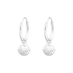 12 mm Schale Kreole in Silber