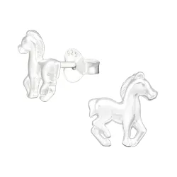 Pferde Ohrringe in Silber - Little Ones
