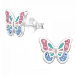 Schmetterlinge Ohrringe in Silber - Little Ones