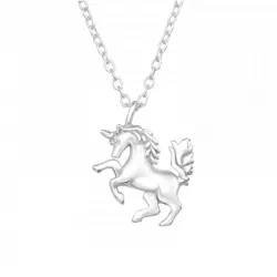 Pferde Halskette mit Anhänger aus Silber