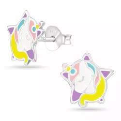 Einhorn Ohrringe in Silber - Little Ones