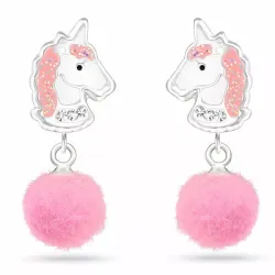 lange Einhorn Ohrringe in Silber - Little Ones