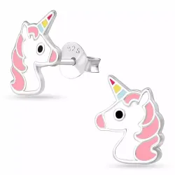 Einhorn Ohrstecker in Silber - Little Ones