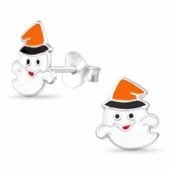 Gespenst Ohrstecker in Silber - Little Ones