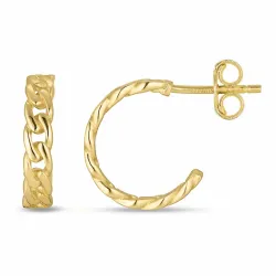 Halbkreolen in 9 Karat Gold - Gold Collection