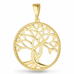 20 mm Lebensbaum Anhänger aus 9 Karat Gold - Gold Collection