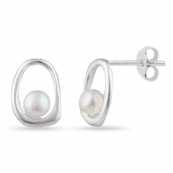 Perle Ohrringe in Silber