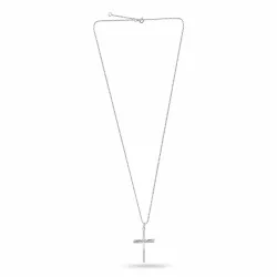 Kreuz Halskette aus Silber und Anhänger aus Silber