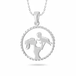 Mutter und Kind Anhänger aus Silber