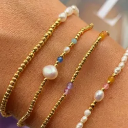 Hultquist Penelope Armband in vergoldetem Sterlingsilber