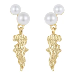 Nava Lamia Ohrringe in vergoldetem Sterlingsilber