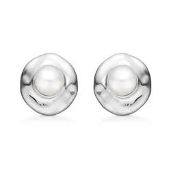 Studio Z Essence Perle Ohrstecker in Silber