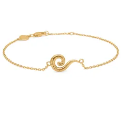 Studio Z Curiosity Armband in vergoldetem Sterlingsilber