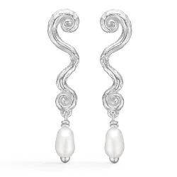 Studio Z Wave Ohrringe in Silber