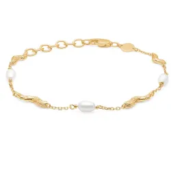 Studio Z Tangled Armband in vergoldetem Sterlingsilber