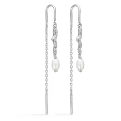 Studio Z Tangled ketten ohrringe in Silber